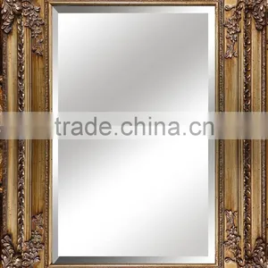 Antique Wooden Big Hand Carved Mirror Frame thumbnail-1