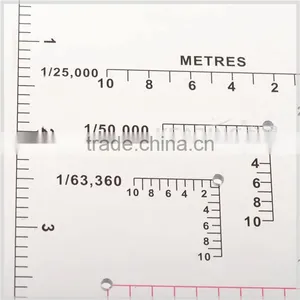 9inch Military Protractor,half Moon Military Protractor,military Map Protractor#KMP-3 thumbnail-3