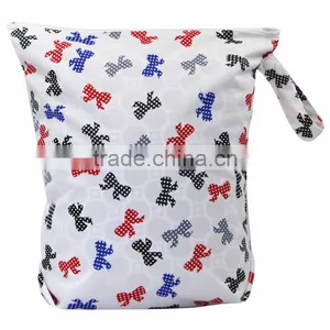 Polyester Material Diaper Wet Bag Washable Diaper Bag Baby Bags for Mothers Pul Fabric Waterproof China Wholesale thumbnail-1