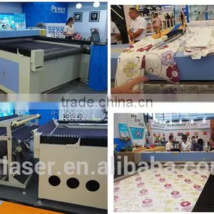 JQ1810 1610 Fabric Laser Cutting Machine/big Laser Textile Cutting Machine With 1600mm*3000mm FDA CE thumbnail-6