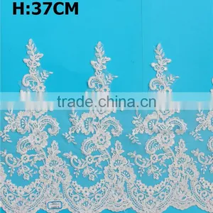 2017 Africa Guipure Bridal Border Lace Trim for Making Dress Wholesale thumbnail-1
