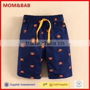 Design Crab Boys Pants Supplier 2015 Summer Mom and Bab Kids Clothing Wholesale thumbnail-1