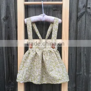 Flower Girl Dresses Straps Sleeveless Kids Frock Designs Girl Dresses Clothings thumbnail-5