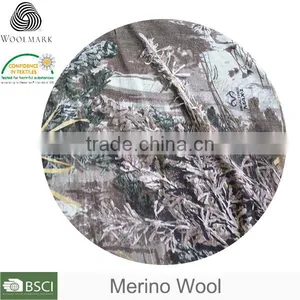 Merino Print Knitted Wool Camouflage Fabric thumbnail-2