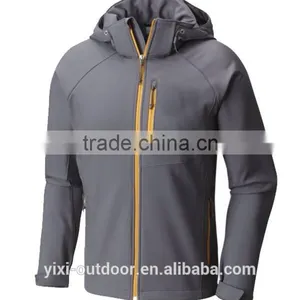 OEM Wholesale Custom Men Winter Coats Hoody Softshell Jacket Men's Coat thumbnail-4