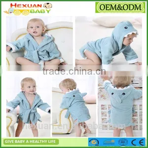 Hooded Animal Bathrobe Cartoon Baby Towel Character 04 thumbnail-2