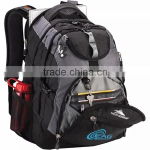 High Sierra Access 17" Computer Backpack - Built-in Padded Laptop Sleeve With Zippered Pocket on Back and Comes With Your Logo thumbnail-2