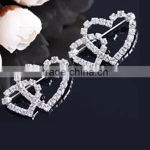 Muti-Tool Rhinestones Buckles With Foldover Elastic for Shoes Hair Ties Headband Decoration - Napkin Buckle thumbnail-4