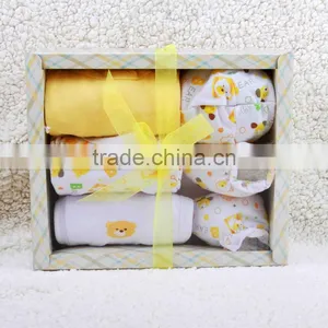 Baby 5pcs Gift Box/baby Wear/gift Boxes for Baby Clothes/baby Garments thumbnail-1