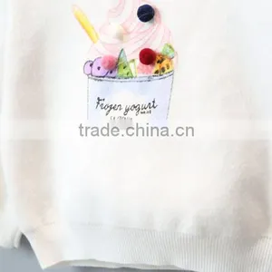 Latest Baby Girl Cartoon Pattern Pullover Sweater Design thumbnail-3