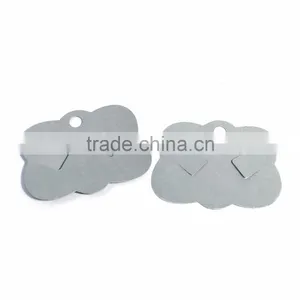 Paper Jewelry Display Card Cloud Gray 8cm(3 1/8") x 6cm(2 3/8"), 1 Piece thumbnail-3