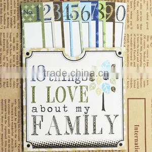 Wholesale Cheap Paper Chipboard Sticker thumbnail-4