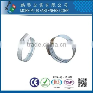 Made in Taiwan STainless Steel Schlauchklemmen German Style Pipe Hose Clamp thumbnail-1