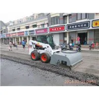CAT Skid Steer Loader Pickup Sweeper Attachments thumbnail-1