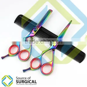 Best Hairdressing Barber Salon Scissors, Thinning Scissors, Thinning Razor Set 5.5" thumbnail-1