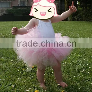 Baby Girls Chiffon Fluffy Pettiskirts Fashion Wholesale Tulle Fluffy Tutu Skirt for Baby Girls thumbnail-1
