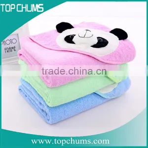 Animal Face Hooded Woven Terry Baby Towel, Bath Towel, Baby Robe thumbnail-3