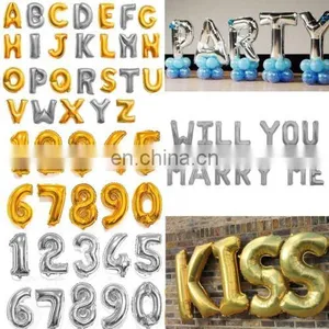 Happy Birthday Weedding Number Party Balloon thumbnail-1