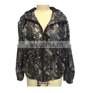 Latest Fashion Women's Woven Digital Printed Jacket thumbnail-1