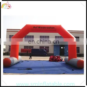 Manufacturer Advertising Inflatable Red Entrance Archway, Outdoor Inflatable Sport Arch for Sale thumbnail-1