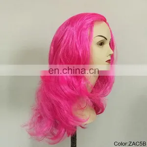 Synthetic Pink Party Wigs P-W226 thumbnail-2