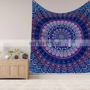 Indian Beautiful Handmade Queen Size African Mandala Tapestry Wall Hanging Decor thumbnail-1