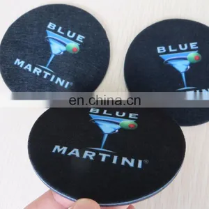 Custom Cheap Absorbent Non Woven Coaster for Car thumbnail-2