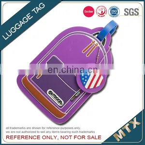 Hot Sale Soft PVC Travel Tags thumbnail-1