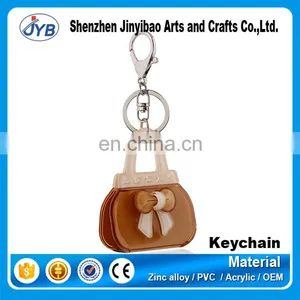 Exquisite Gift Charms Bag Key Chain Custom Handbag Metal Keychain thumbnail-6