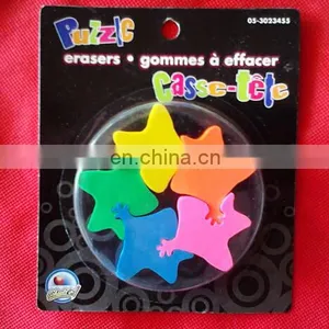 Puzzle Eraser Children Funny Game Eraser Set High Quality Non-toxic Children Eraser thumbnail-2