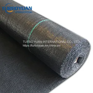 UV Resistant Anti Root Grass Control Fabric Cloth / PP or PE Weed Barrier Mat thumbnail-4