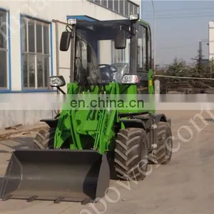 0.6ton 4 Wheel Drive New Compact Hydraulic Mini Wheel Loader With CE thumbnail-5
