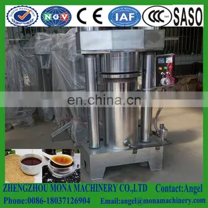 Automatic Hydraulic Oil Press Machine Sesame Oil Extraction Machine Mini Oil Press thumbnail-6