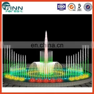 Beautiful Large Scale Popular Colorful LED Lights Mini Musical Ceramic Ball Magic Faucet Fountain thumbnail-3