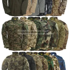 Wear-Resisting Black Acu Military Uniform thumbnail-5