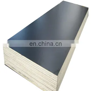 Factory Cheap Construction Materials Full Poplar Plywood 18mm Film Faced Marine Plywood thumbnail-3