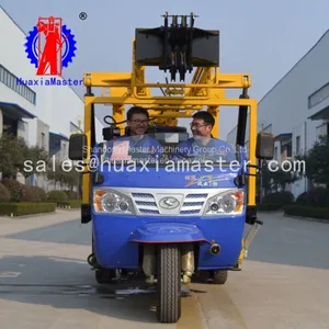 XYC-200A Tricycle-mounted Water Well Drilling Rig Huaxiamaster Sale 200m Depth Drilling Machine thumbnail-1