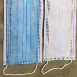 Disposable Earloop Face Mask,Thick 3-Ply Masks With Elastic Ear Loop,Breathable Non-woven Dust Filter Face Mask thumbnail-2