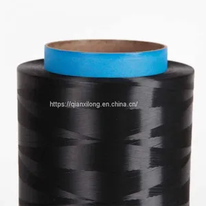 Black UHMWPE Colored Yarn,bulletproof HMPE /HDPE Fiber thumbnail-2
