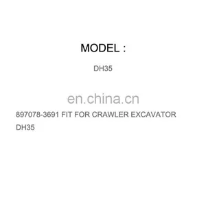 DIESEL ENGINE PARTS FLYWHEEL ASSY 897078-3691 FIT FOR CRAWLER EXCAVATOR DH35 thumbnail-1
