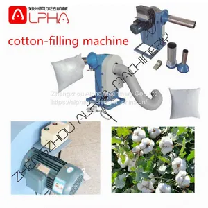 Textile Cotton Pillow Filling Machine Cotton Printed Fabric Processing Line thumbnail-1