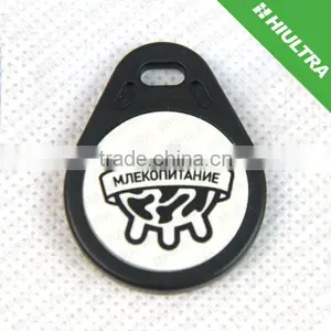 HF 13.56MHZ Plastic Cheap RFID Passive Rfid Key Fob/key Tag thumbnail-1