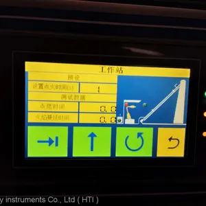 45 Degree Automatic Flammability Tester Fabric Burning Test Meet ASTMD1230 thumbnail-3