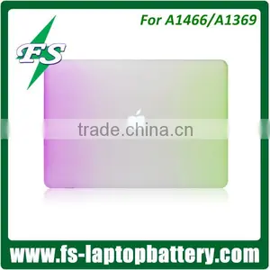 Rainbow Matte Hard Case Cover for Macbook Air/Pro Retina 11" 13" 15" Green & Purple Hard Protective Case Cover for Macbook thumbnail-4