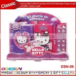Disney Universal NBCU FAMA BSCI GSV Carrefour Factory Audit Manufacturer Wholesale Hello Kitty Coloring Set thumbnail-1