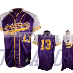 Wholesale Youth Baseball Uniforms/jerseys New Fashion Design thumbnail-4