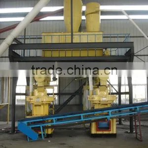Vietnam 3-4T/H Mobile Wood Pellet Production Line thumbnail-1