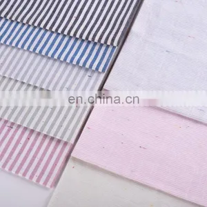 Cotton Stretch Twill Fabric in 79%COTTON 21%LINEN Weight in 124gsm for Pants Business Leisure Style Linen Fabric thumbnail-5