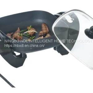Electric Hot Pot Non Stick Frying Pan Electric Skillet L-FS800 thumbnail-1