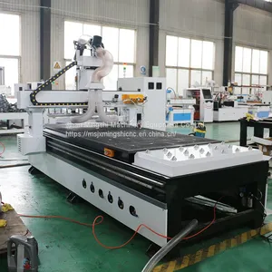 1325 CNC Wood Cutting Machine With Rotary For3d Furniture With 8 Bit Atc Inline Tool Change for Door Engraving/T-Slot/Cutout thumbnail-2
